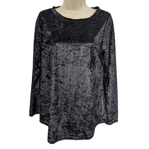 Sese Code Velvet Top Sz M